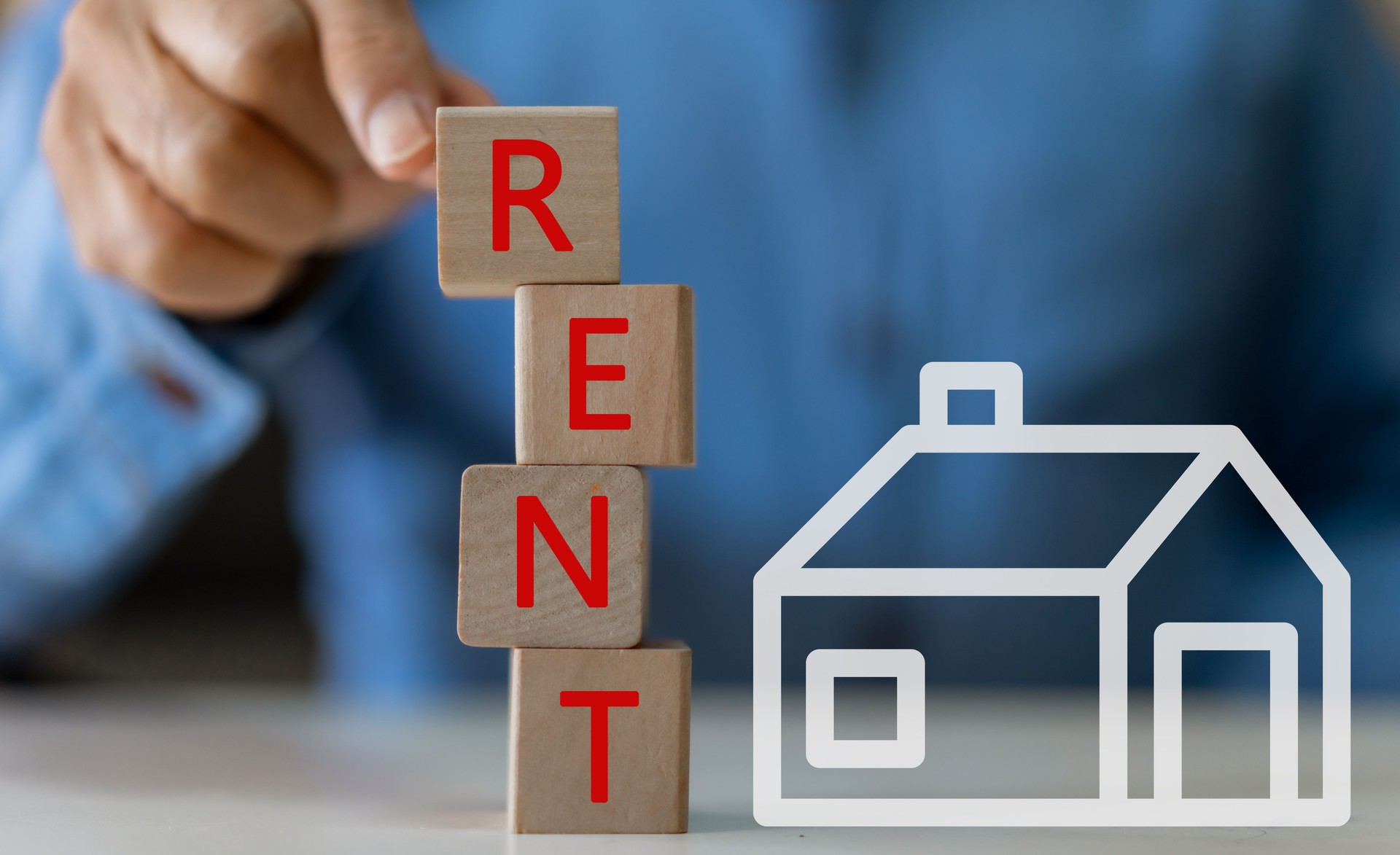 Rental investment and property for rent, home rental management real estate strategies, passive income from condos or houses, landlord services and smart leasing solutions for long term profit